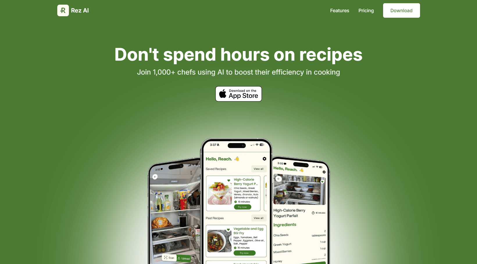 Rez AI — Mobile App